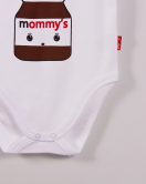 Yeni Doğan 3-12 Ay Abisinin Minik Aşkı Askılı Body Beyaz