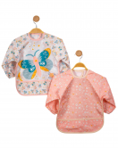 Butterfly 2'li Kombin Kollu Mama Önlüğü