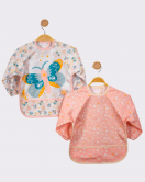 Butterfly 2'li Kombin Kollu Mama Önlüğü