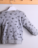 Erkek Bebek Pijama Eşofman Takımı Siyah