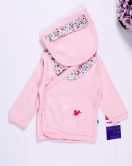 3 Ay Kız Bebek Fırfır Detay 5'li Hastane Çıkış Seti Pembe