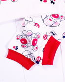 6-24 Ay Hungry Kız Çocuk Pijama Takımı Fuşya