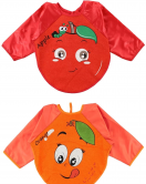 Mevye Giyilebilir Bebek Mama Önlüğü