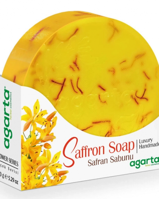 Agarta Çiçek ve Meyve Bahçesi Sabunu 150 Gr Safran