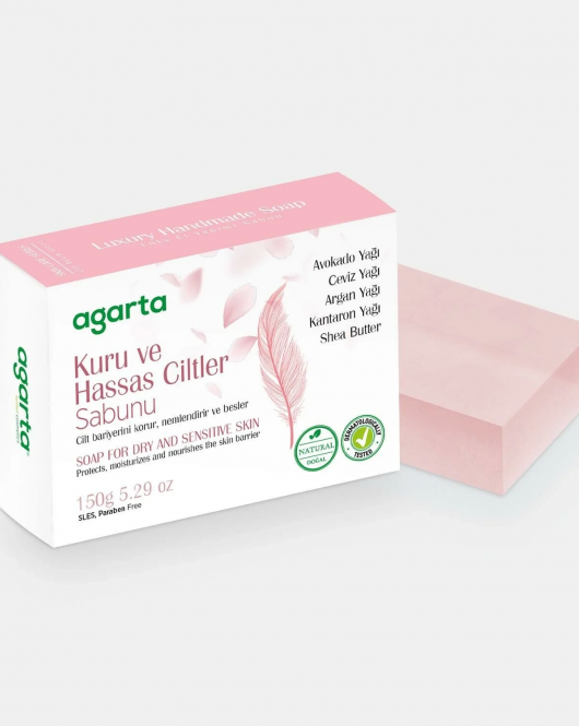 Agarta Cilt Bakım Sabunu 150 Gr Kuru ve Hassas Ciltler