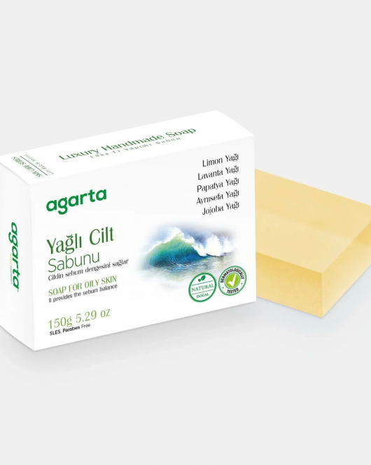 Agarta Cilt Bakım Sabunu 150 Gr Yağlı Cilt