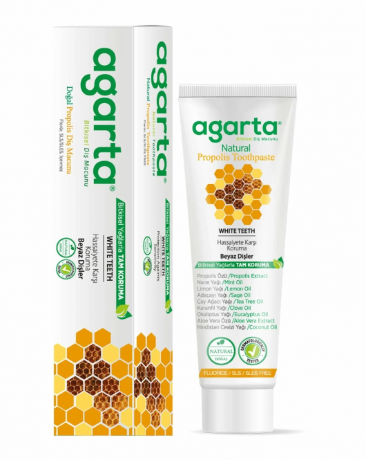 Agarta Doğal Diş Macunu 100ml Propolis