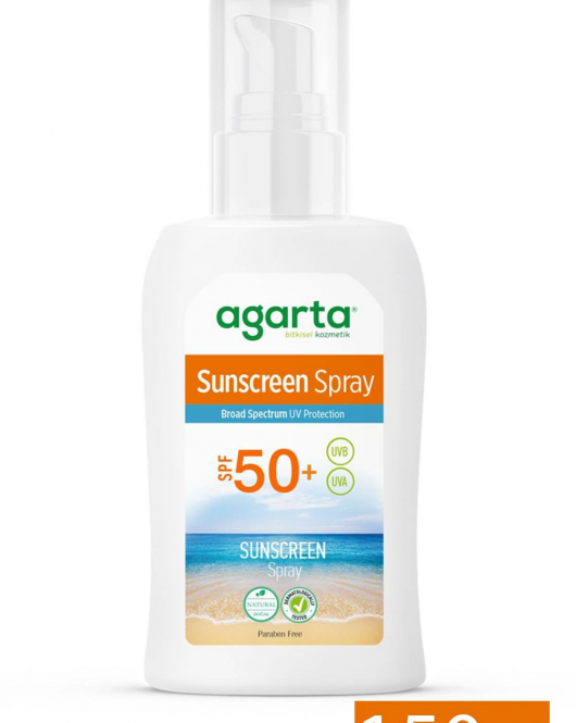 Agarta Doğal Güneş Spreyi 50 SBF 150 ml