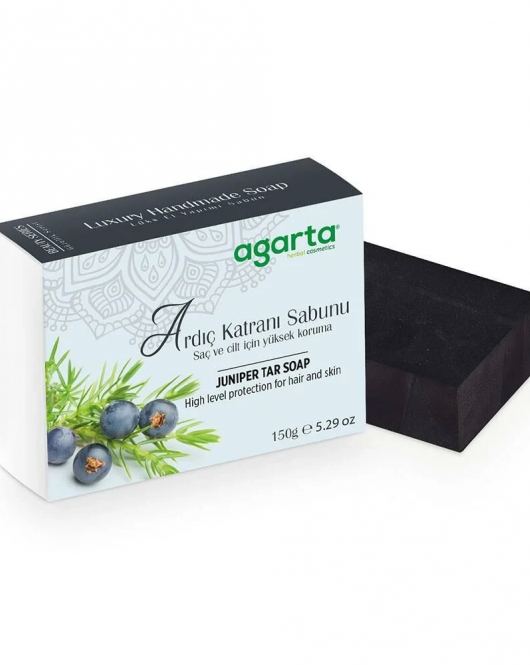 Agarta El Yapımı Güzellik Sabunu 150 Gr Ardıç Katranı