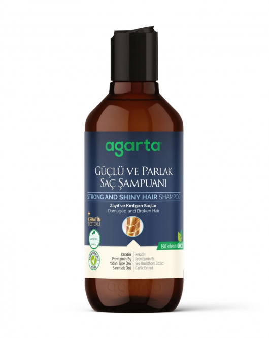 Agarta Güçlü ve Parlak Saç Şampuanı 400 ml