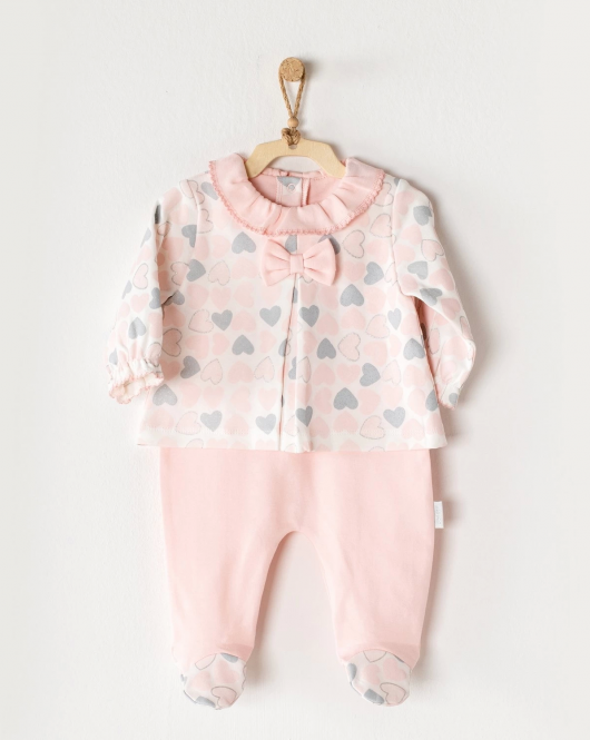 Andywawa AC23245 Heart To Heart Bebek Tulum Pink