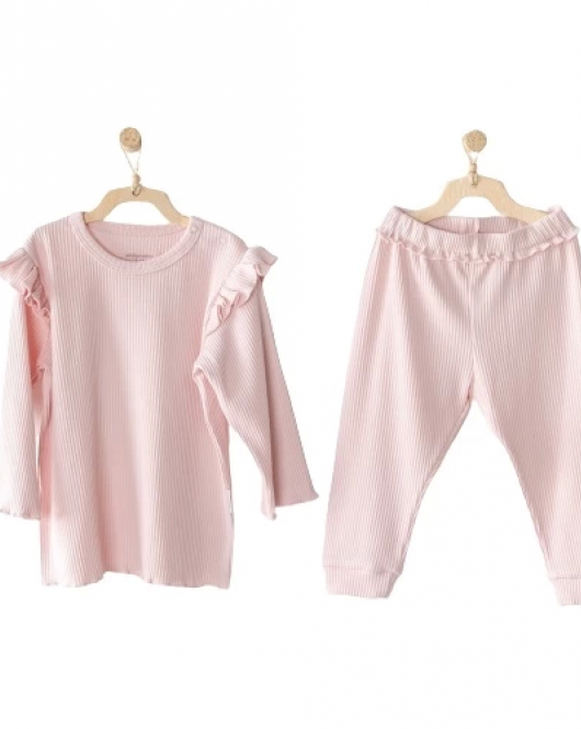 Andywawa AC23656 Modal 2li Bebe Takım Pink