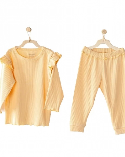 Andywawa AC23656 Modal 2li Bebe Takım Yellow