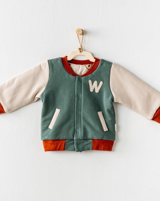 Andywawa AC24220 The Woods Bebe Ceket Green