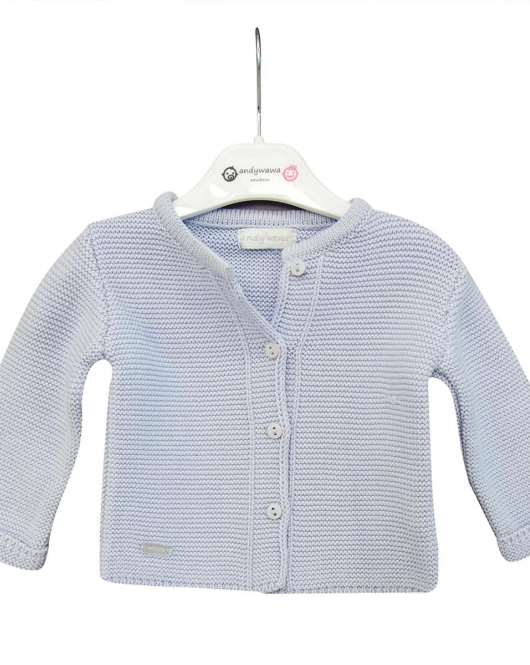 Andywawa AC24333 Basic Bebe Ceket Blue