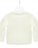 Andywawa AC24333 Basic Bebe Ceket Ekru