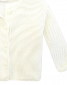 Andywawa AC24333 Basic Bebe Ceket Ekru