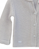Andywawa AC24333 Basic Bebe Ceket Grey Melange