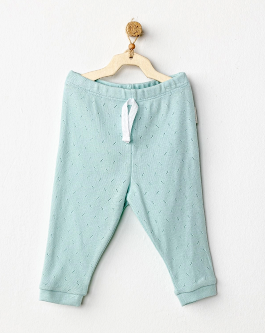 Andywawa AC24707 Jacquard Bebek Pantolon Green