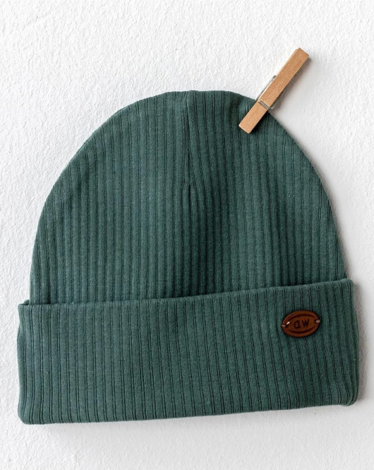 Andywawa AC25207 Basic Bebe Şapka Green