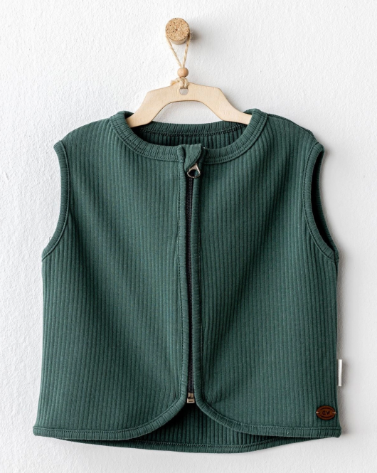 Andywawa AC25208 Basic Bebe Yelek Green