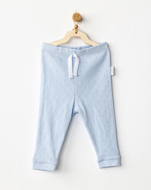 Andywawa Ac25556 Pants Jacquard Basic Pantolon Blue