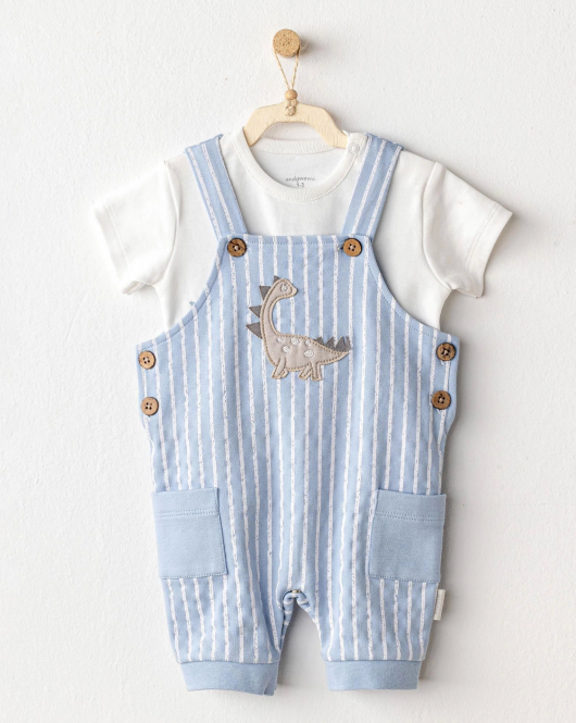 Andywawa Ac25914 Jumpsuit Salopet Takım Blue