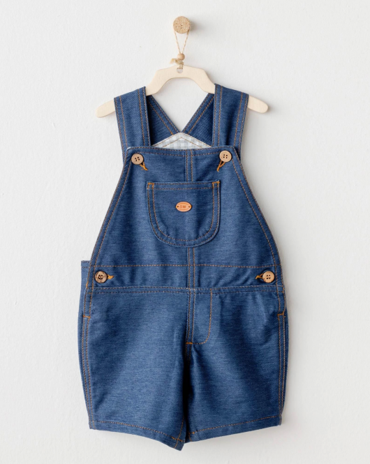 Andywawa Ac25932 Casual Bebek Salopet İndigo