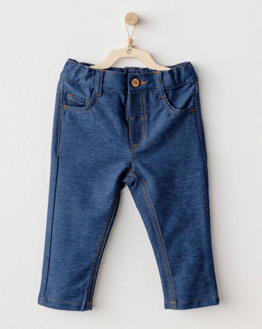 Andywawa Ac25937 Casual Bebek Pantolon İndigo