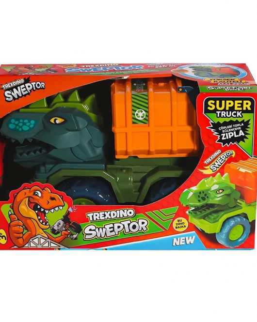 Asya Oyuncak Sweptor Dino Çöp Kamyonu Bmd503