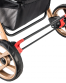 Baby Care 500 Combo Maxi Pro Çift Yönlü Puset Gold Siyah