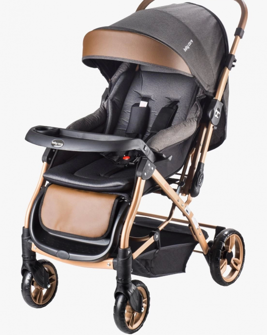 Baby Care 65 Capron Gold Çift Yönlü Puset Gold Siyah