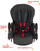 Baby Care BC515 Multiflex Mama Sandalyesi Gri