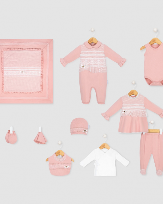 Babydola 10 Parça Hastane Çıkışı 14054 Rose