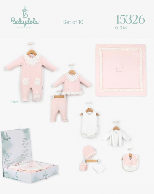 Babydola 15326 10'lu Hastane Çıkışı Pembe