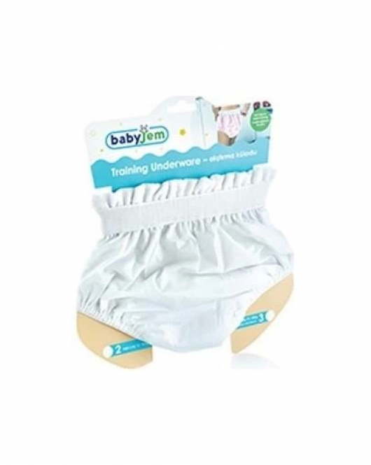 BabyJem Alıştırma Külodu 041 Beyaz