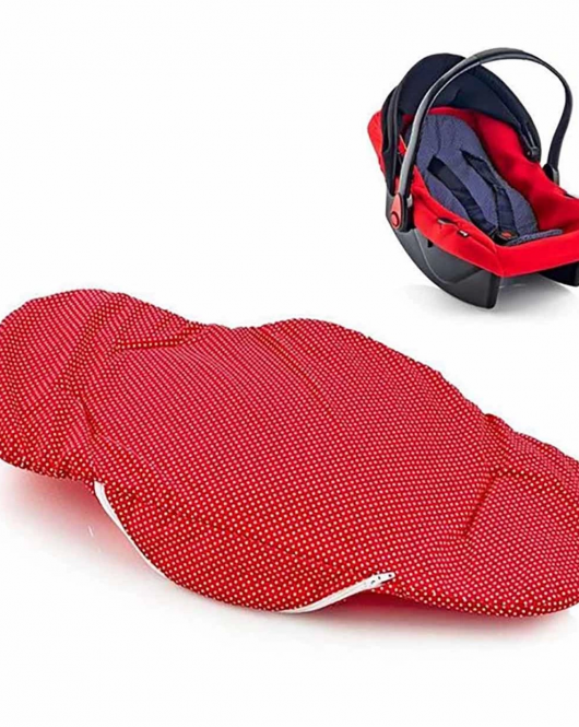 BabyJem Ana Kucağı Bel Desteği Havlu 158 Kırmızı-Puanlı