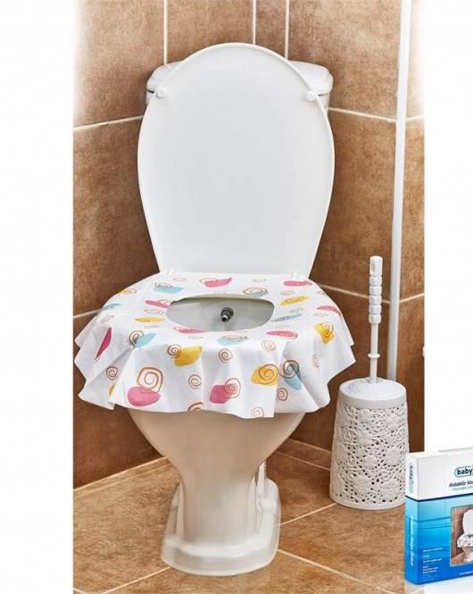 BabyJem Atılabilir Klozet Örtüsü (10 Adet) 360