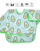 BabyJem Baskılı BLW Kollu Önlük 784 Avokado