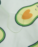 BabyJem Baskılı BLW Kollu Önlük 784 Avokado
