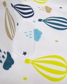 BabyJem Baskılı BLW Kolsuz Önlük 788 Balon Desen
