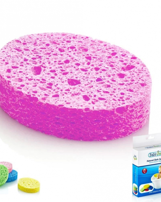 BabyJem Bebek Banyo Süngeri Selülozik 020 Pembe