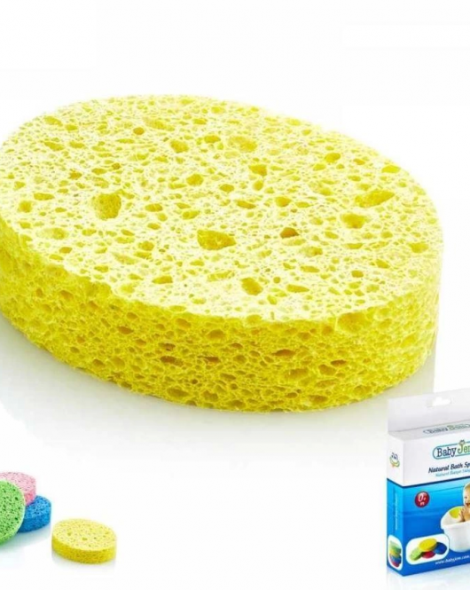 BabyJem Bebek Banyo Süngeri Selülozik 020 Sarı