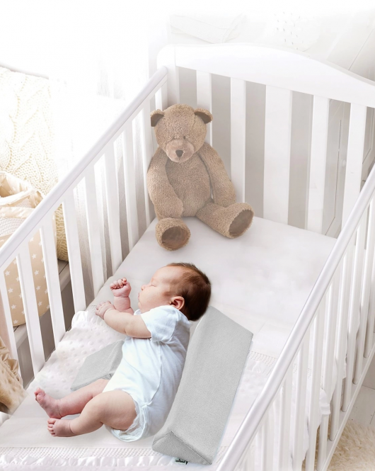 BabyJem Bebek Güvenli Uyku Yastığı 014 Gri