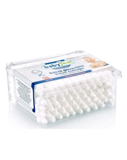 BabyJem Bebek Kulak Çubuğu 60 Adet