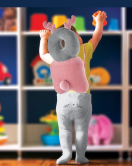 BabyJem Bebek Melek Kanadı Koruma Yastığı 527 Pembe Kadife