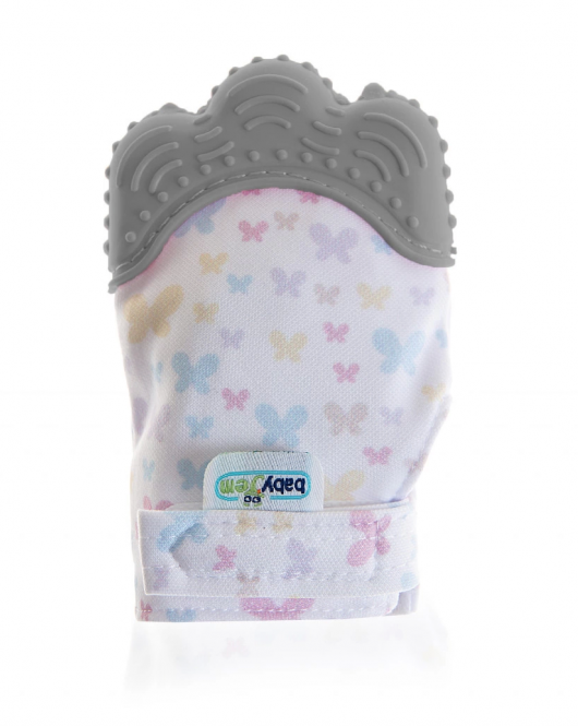 BabyJem Diş Kaşıyıcı Eldiven 526 Gri