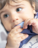 BabyJem Diş Kaşıyıcılı Fular Önlük 686 Kahve Balık