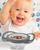BabyJem Dökülmeyen Tabak 350 Gri