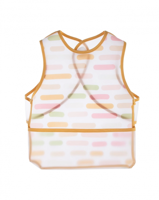 BabyJem Leke Tutmaz Giymeli Önlük 839 Pastel